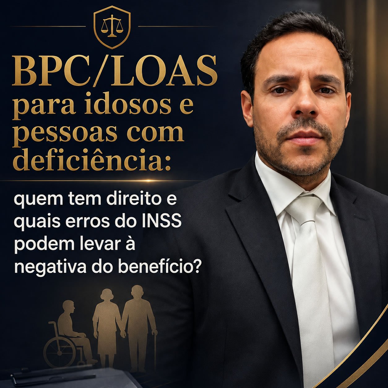 BPC/LOAS para idosos e pessoas com deficiência: quem tem direito e quais erros do INSS podem levar à negativa do benefício?